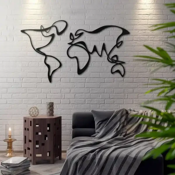 Cuadros Deco Pared Mapas - Imagen 4