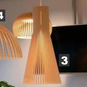 Lámparas Deco Cónica – Pintadas Oxido