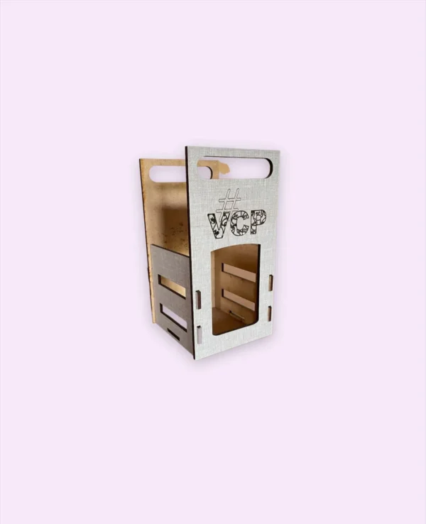 Caja abierta para mate