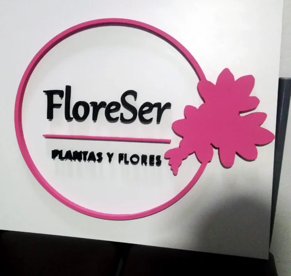 Cartelería interior de MDF + Polyfan - Imagen 3