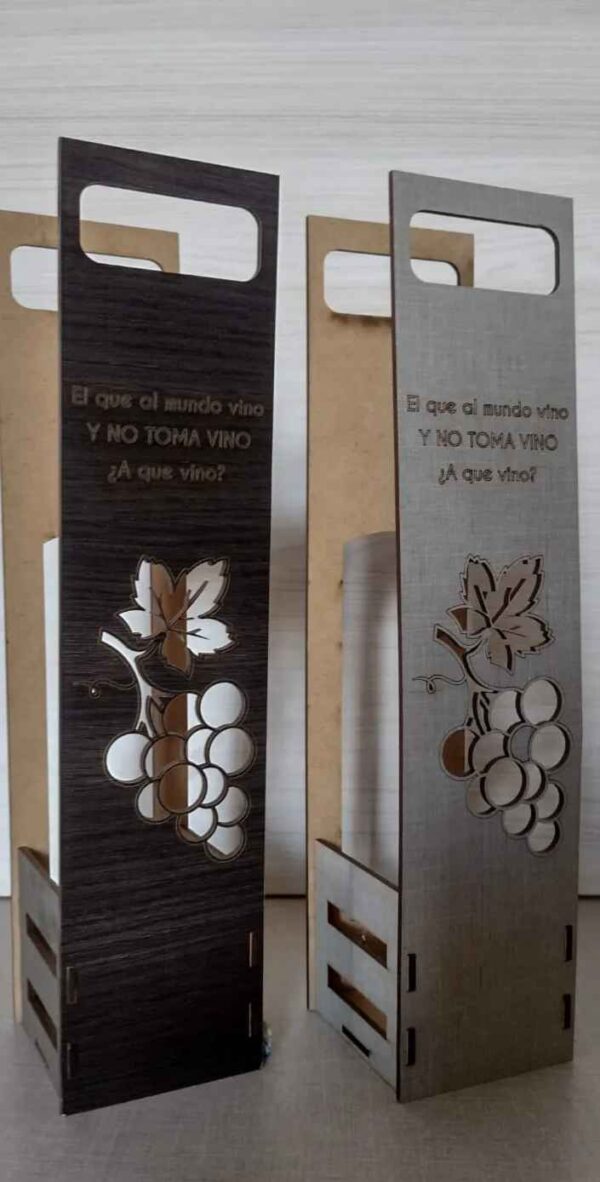 Caja para vinos abierta - Imagen 2
